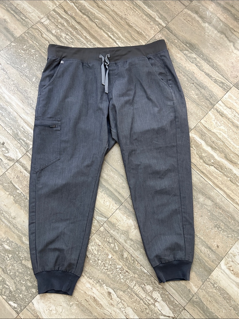 Figs graphite Women's Zamora Jogger Scrub Pant size XL petite